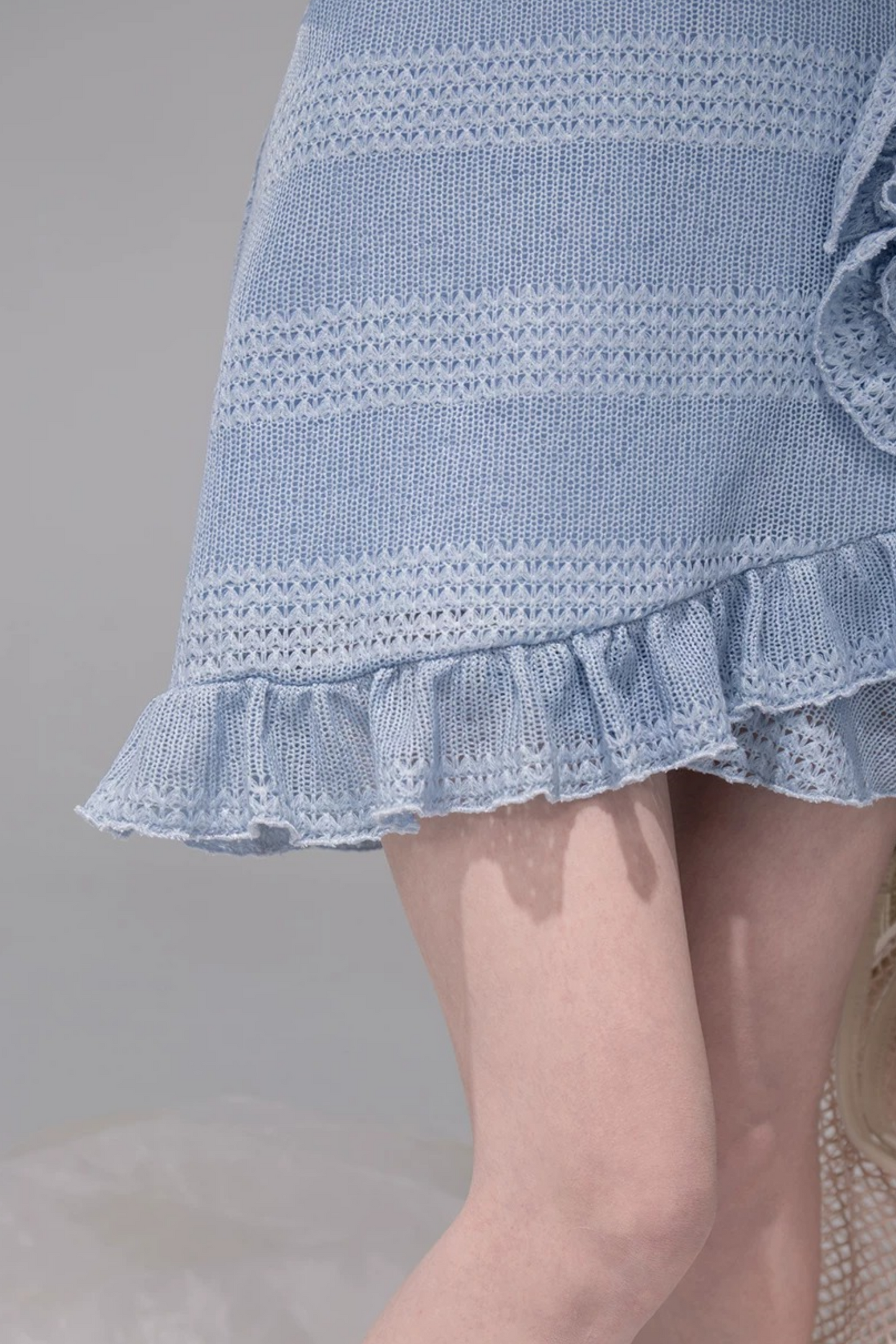 Swaying Mermaid Knitted Skirt
