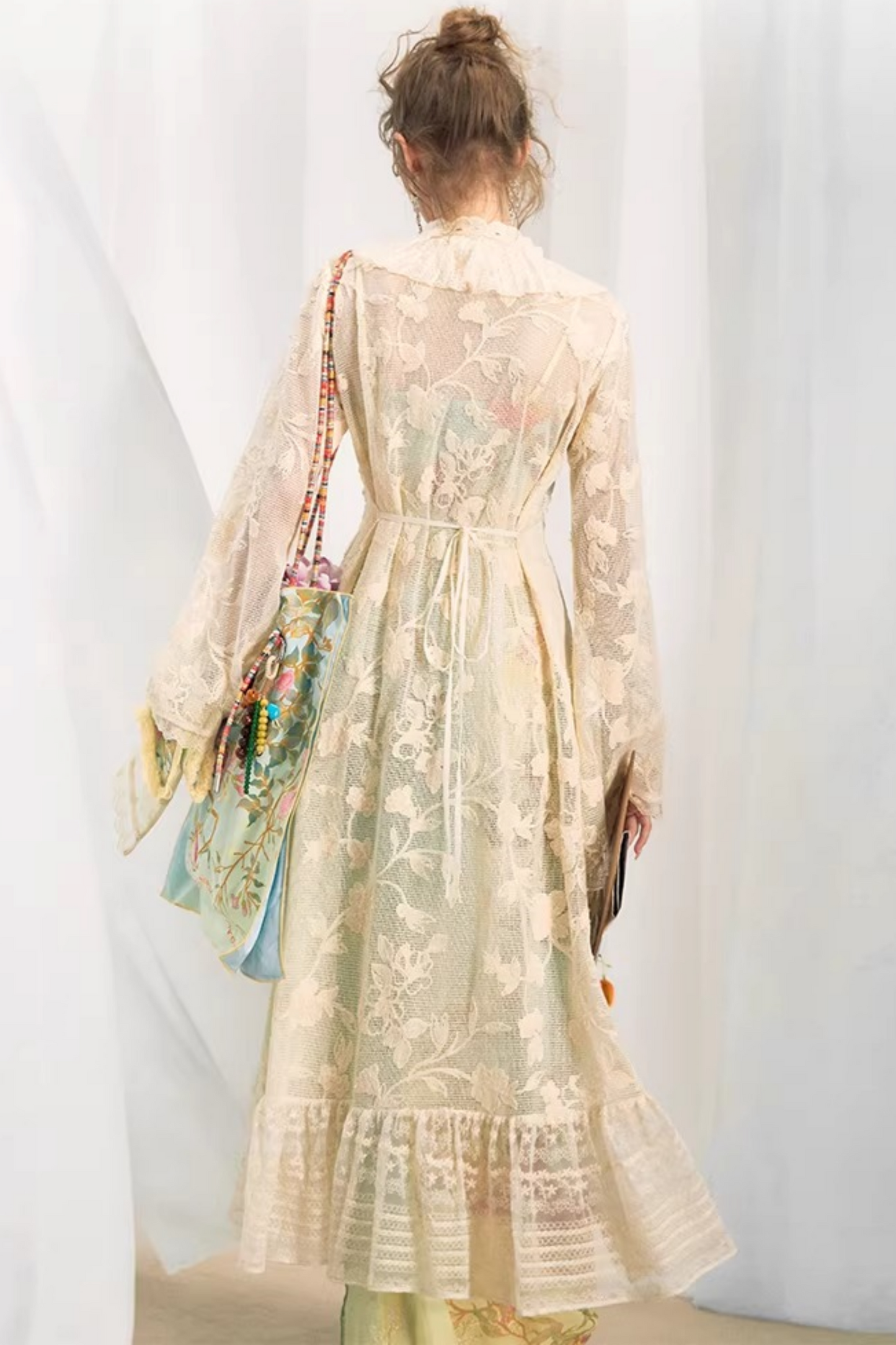 Crochet Lace Goddess Cardigan