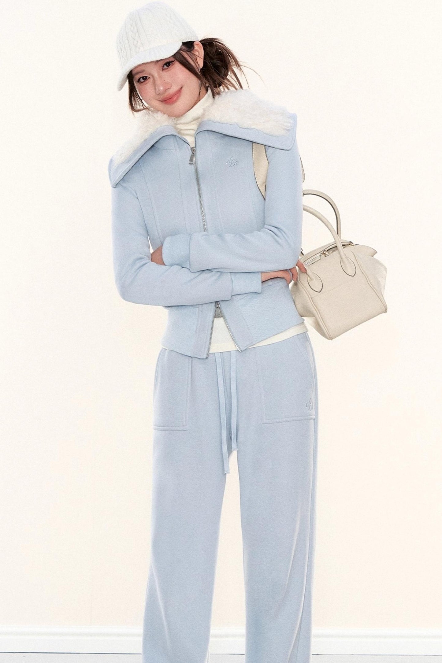 High-Neck Slimming Top