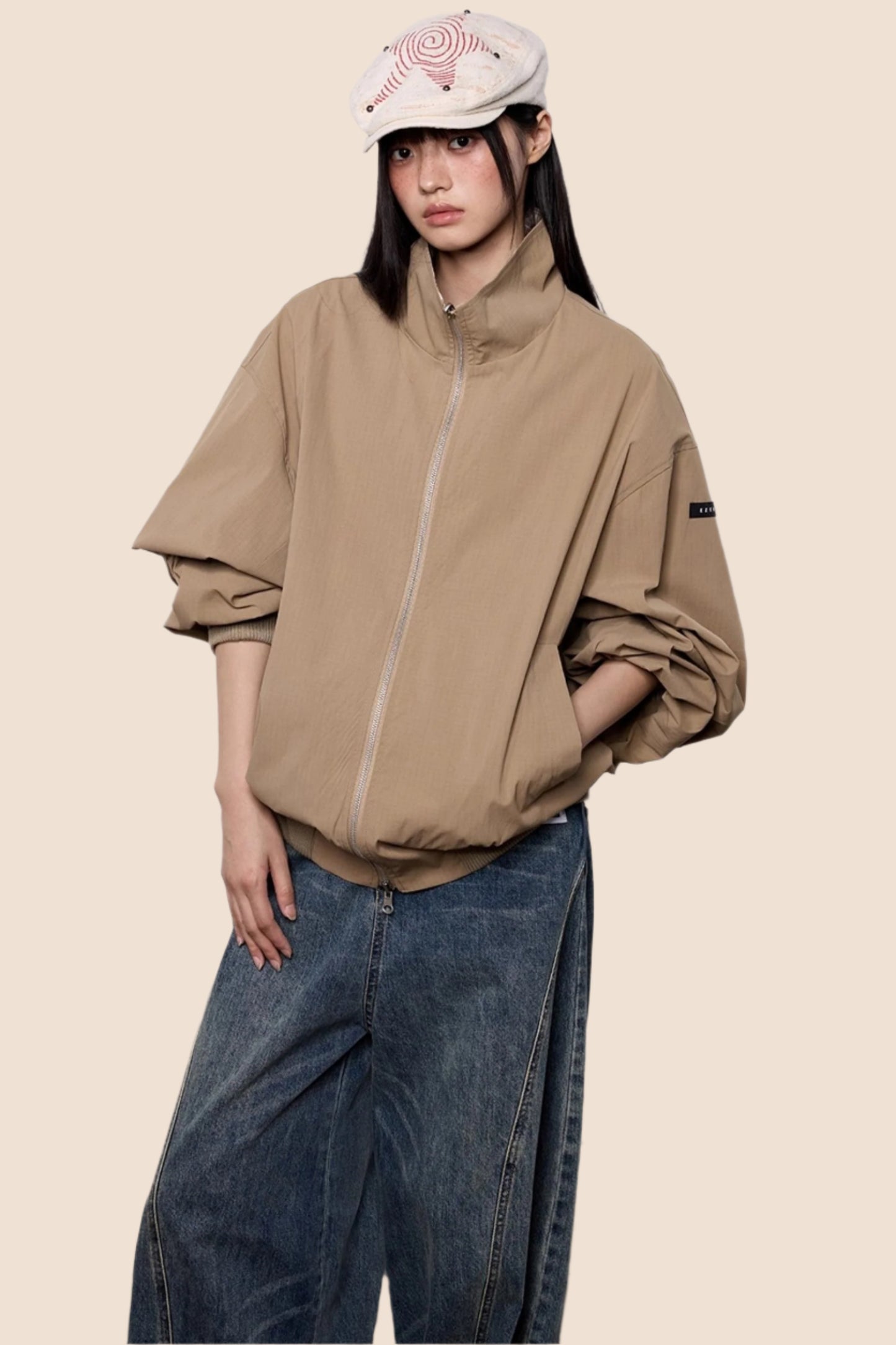 Bath Style Reversible Plaid Jacket