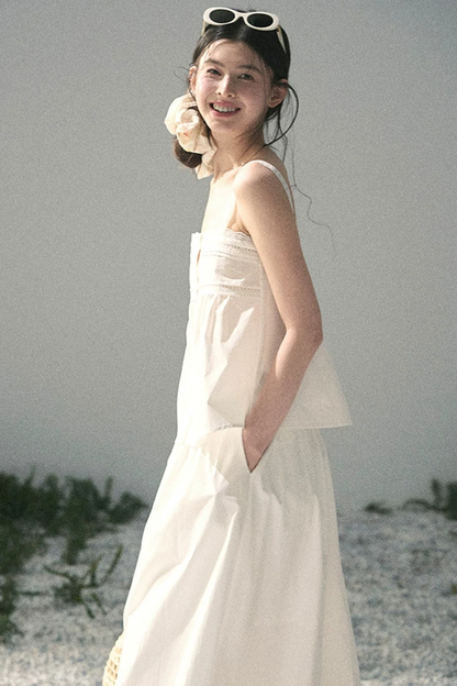 Cloud Lace Two-Piece Set-Up