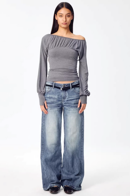 Reversible Modal Off-Shoulder Top