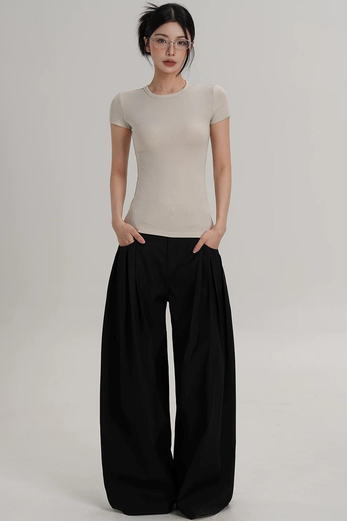 Elegant Wool Slim Sweater