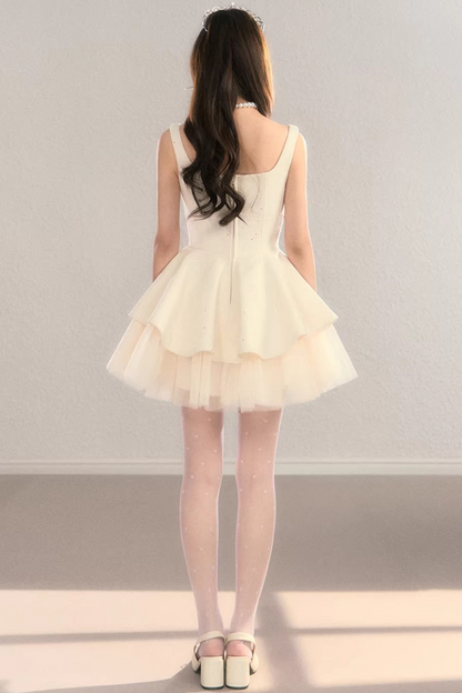 Princess Lace Puffy Dress