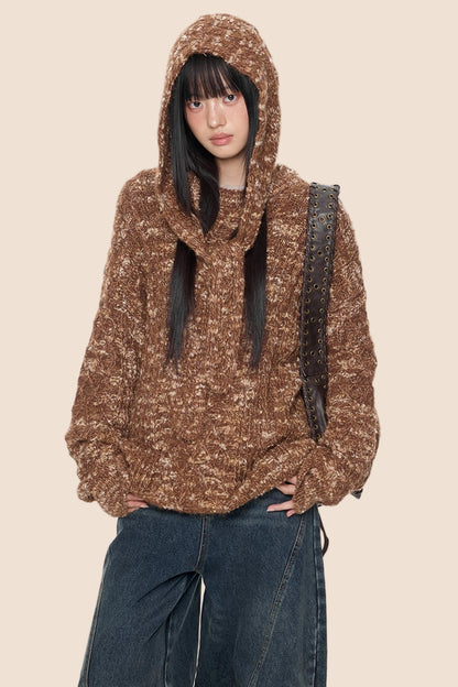 Vintage Knitted Top & Hat Set