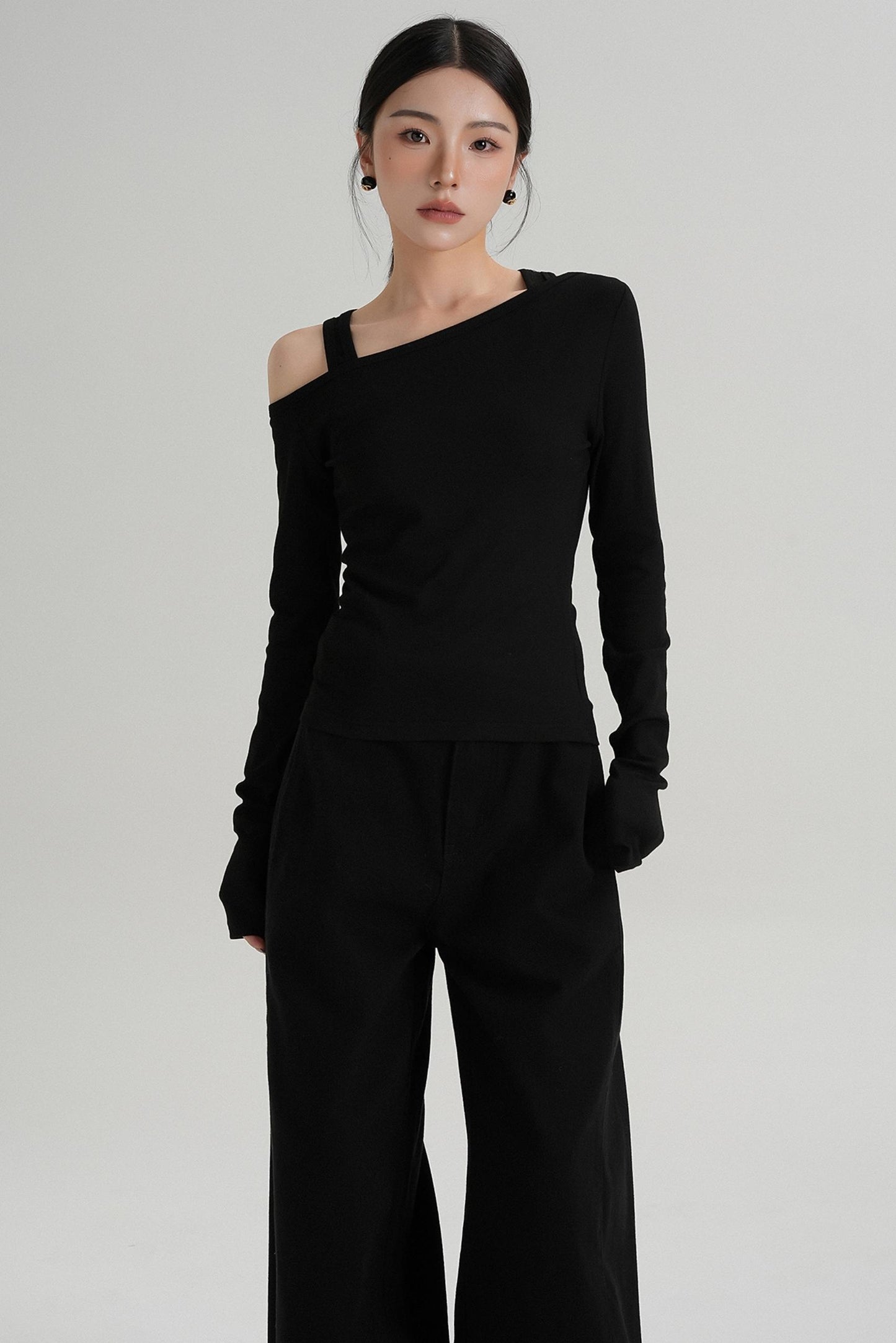 Long Sleeves Layered T-Shirt Set