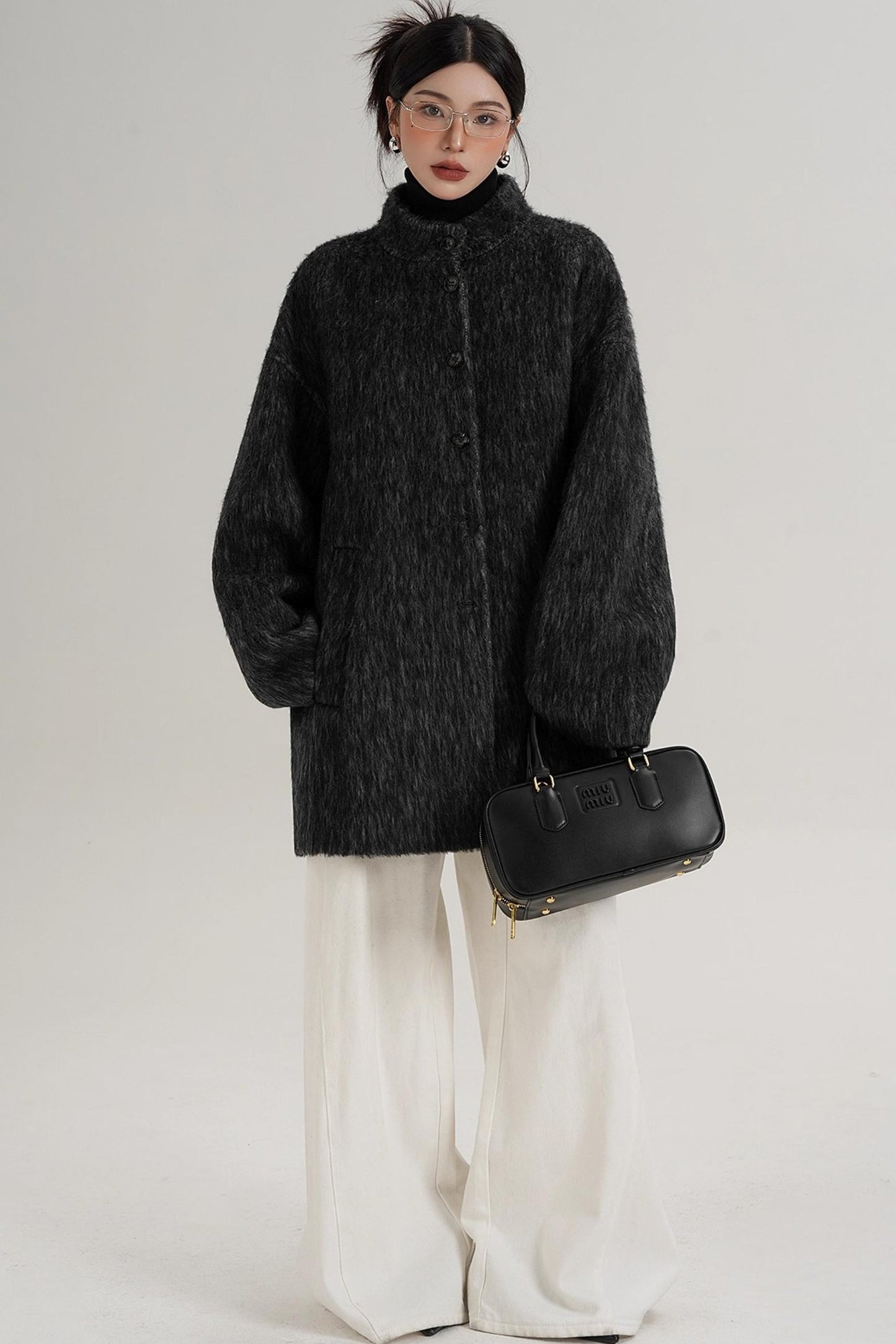 Elegant reversible Wool Coat