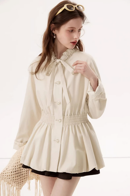 Lyocell Tencel Trench Coat