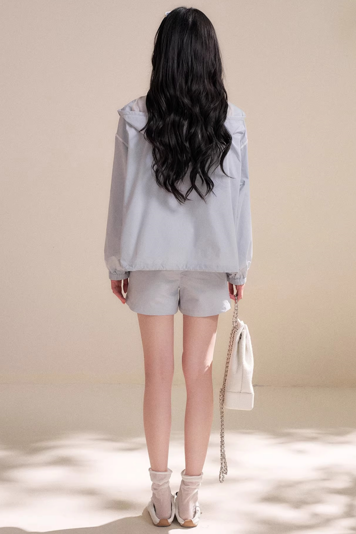 스포티크 레이스 후드 재킷 셋업