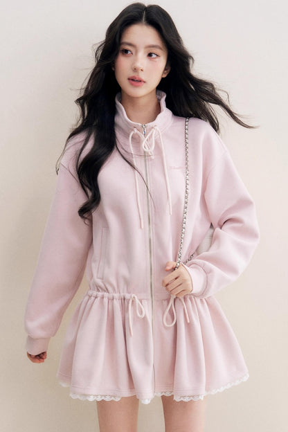 Lazy Casual Sweatshirt Dress