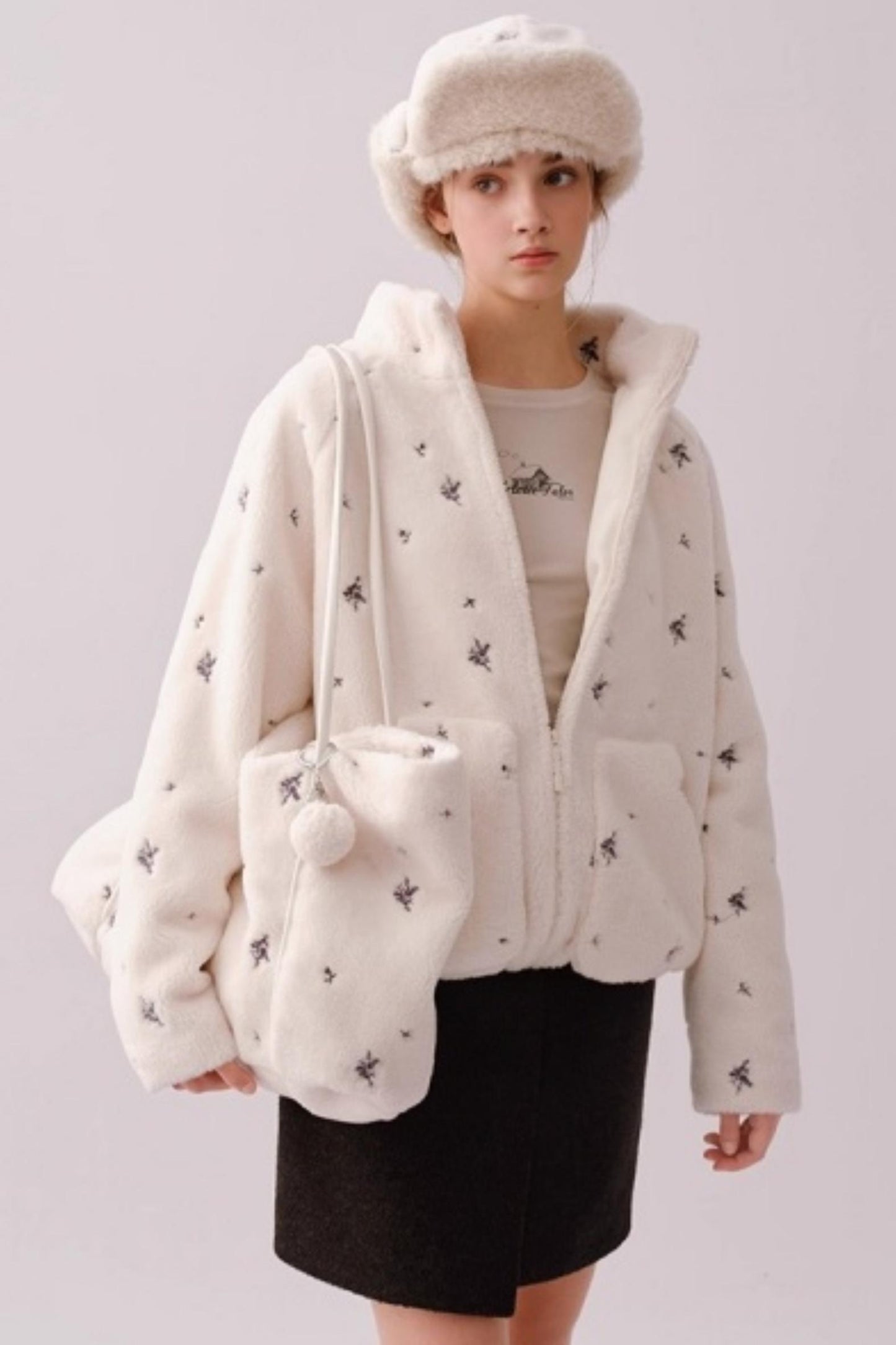 Endless Thoughts Floral Tote Bag