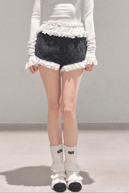 Memory's Reef Wool Polka Dot Suit Set-Up