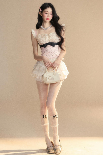 Elegant Lace Off-Shoulder Top