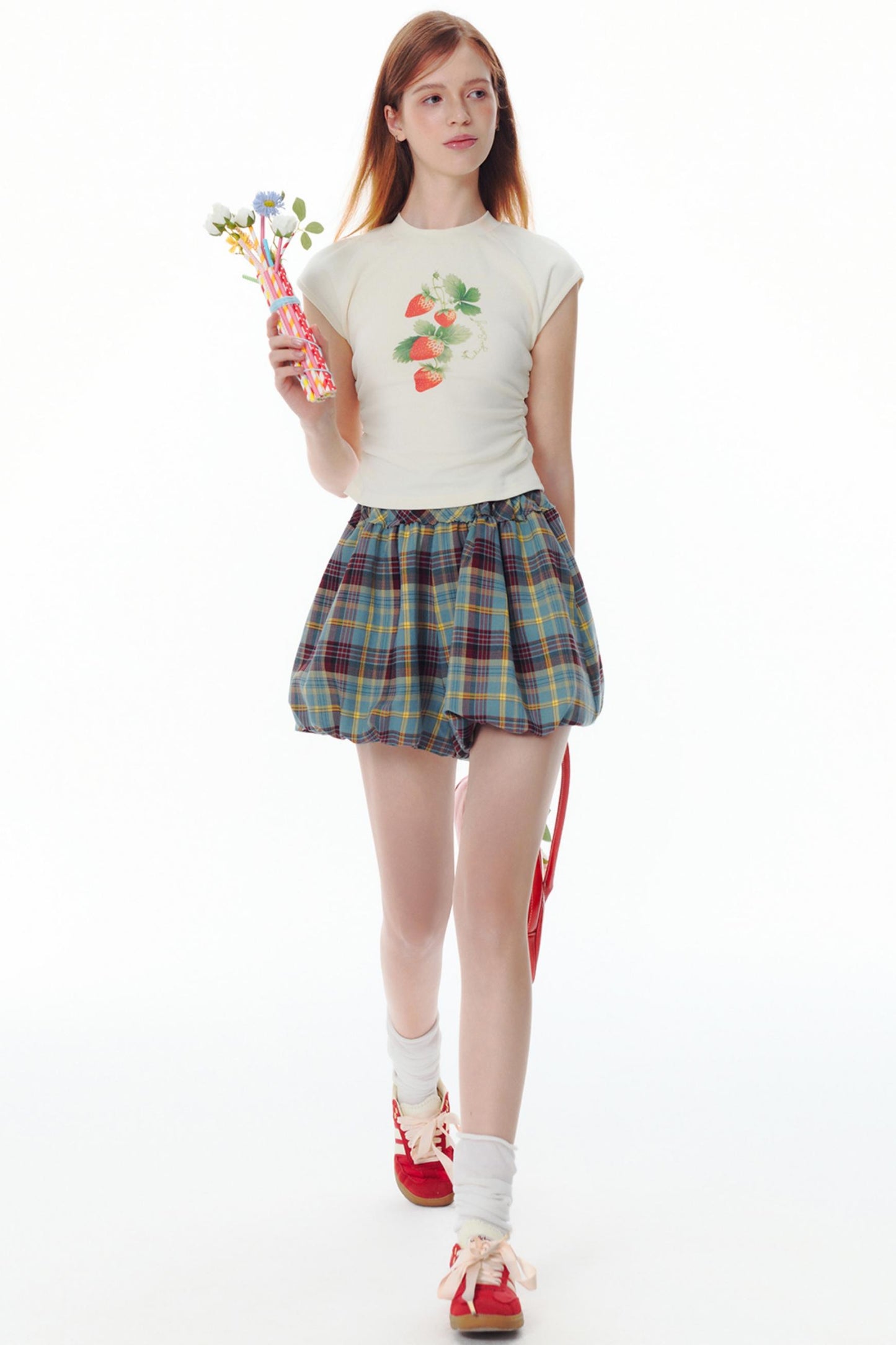 Strawberry Love Sleeveless Tee