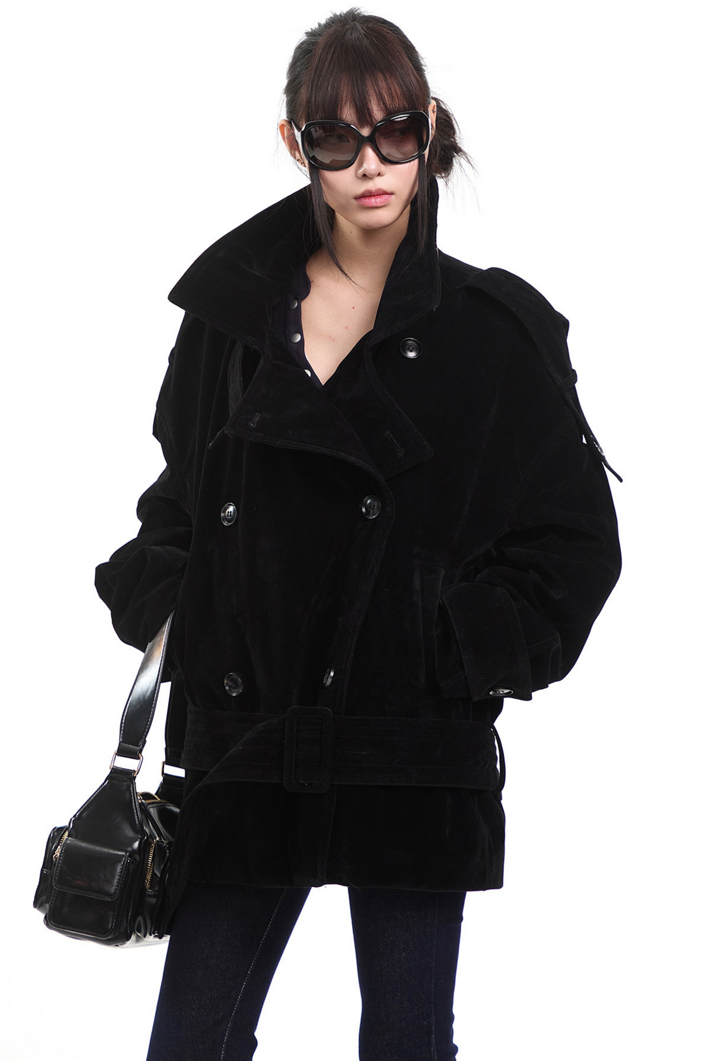 Retro Double-Breasted Cotton Jacket