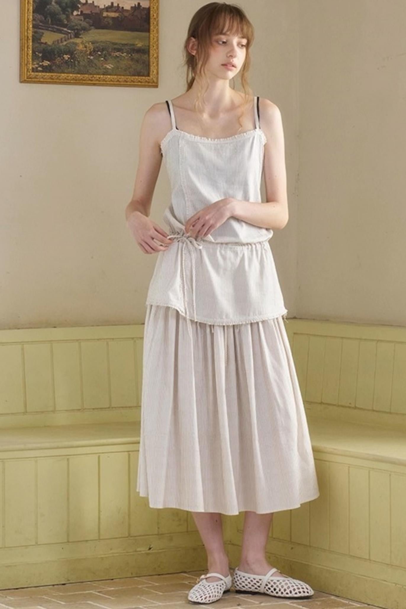 Coconut Grove Pleated Slacks Set-Up