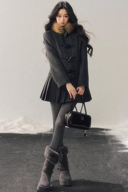 Whispers of Winter Woolen Coat