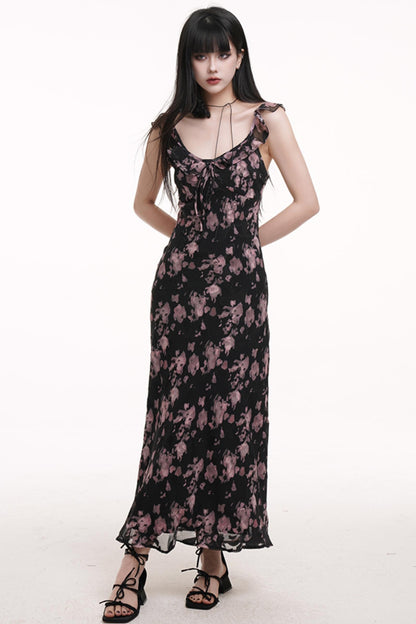 Teal Blue Halter Dress