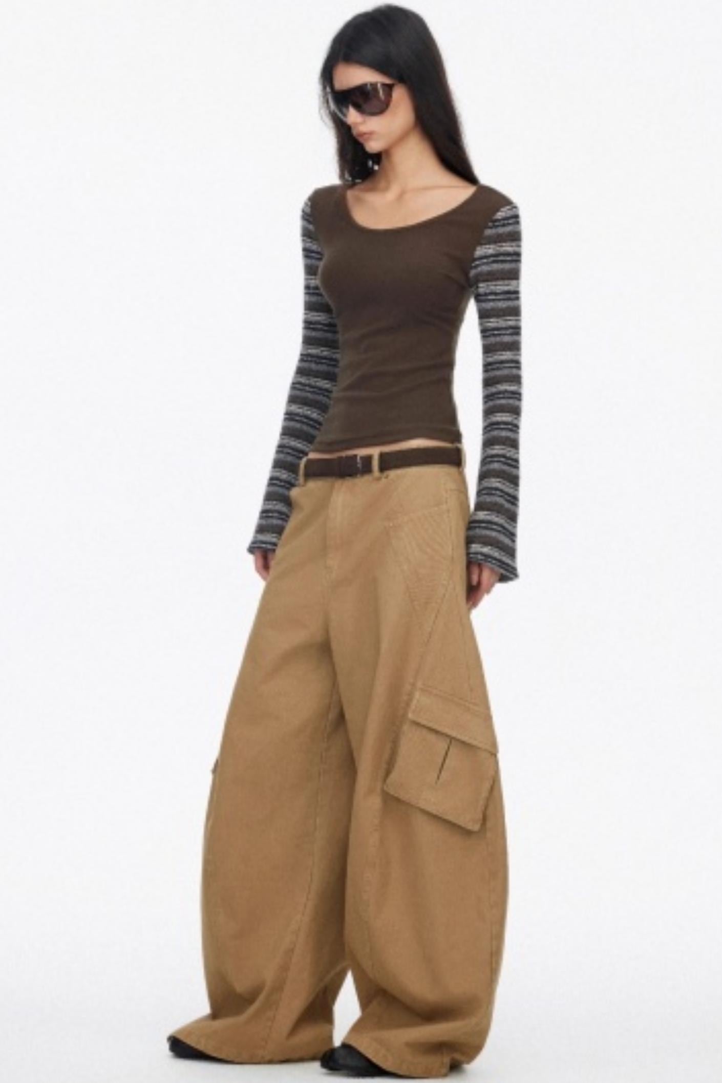 Stripe Slim Long Sleeve T-Shirt