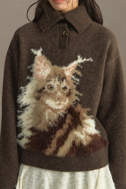 Soft Woolen Knitted Sweater Top