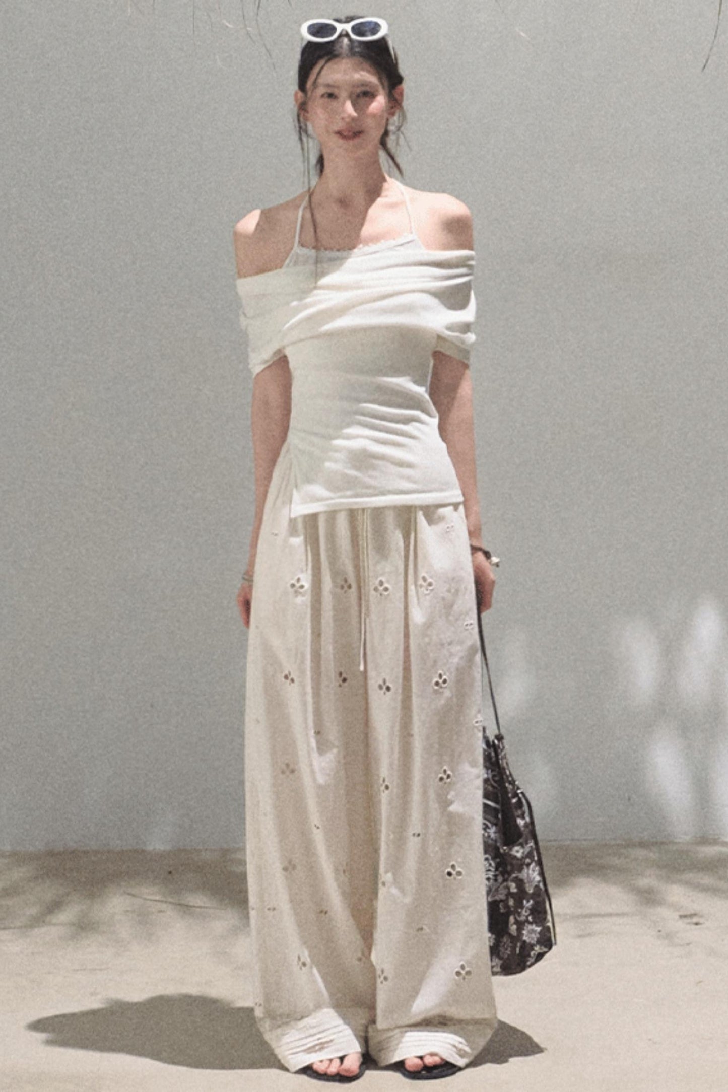 Desert One-Shoulder Top