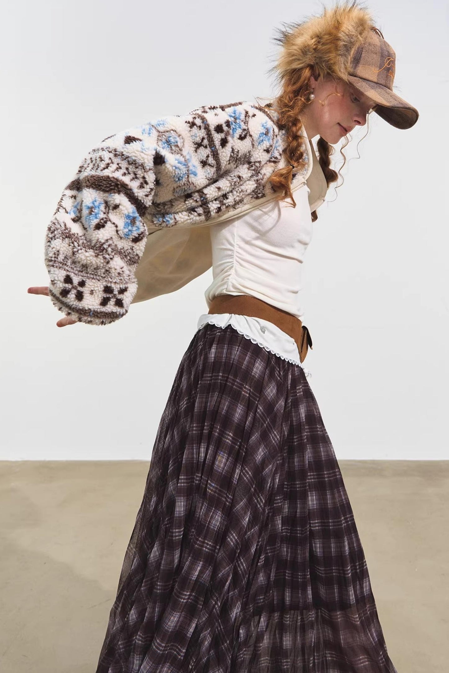 Polar Fleece Jacquard Jacket Set-Up