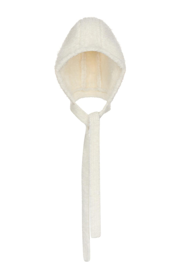 겨울 꽃 아플리케 스웨터 자켓 세트업 