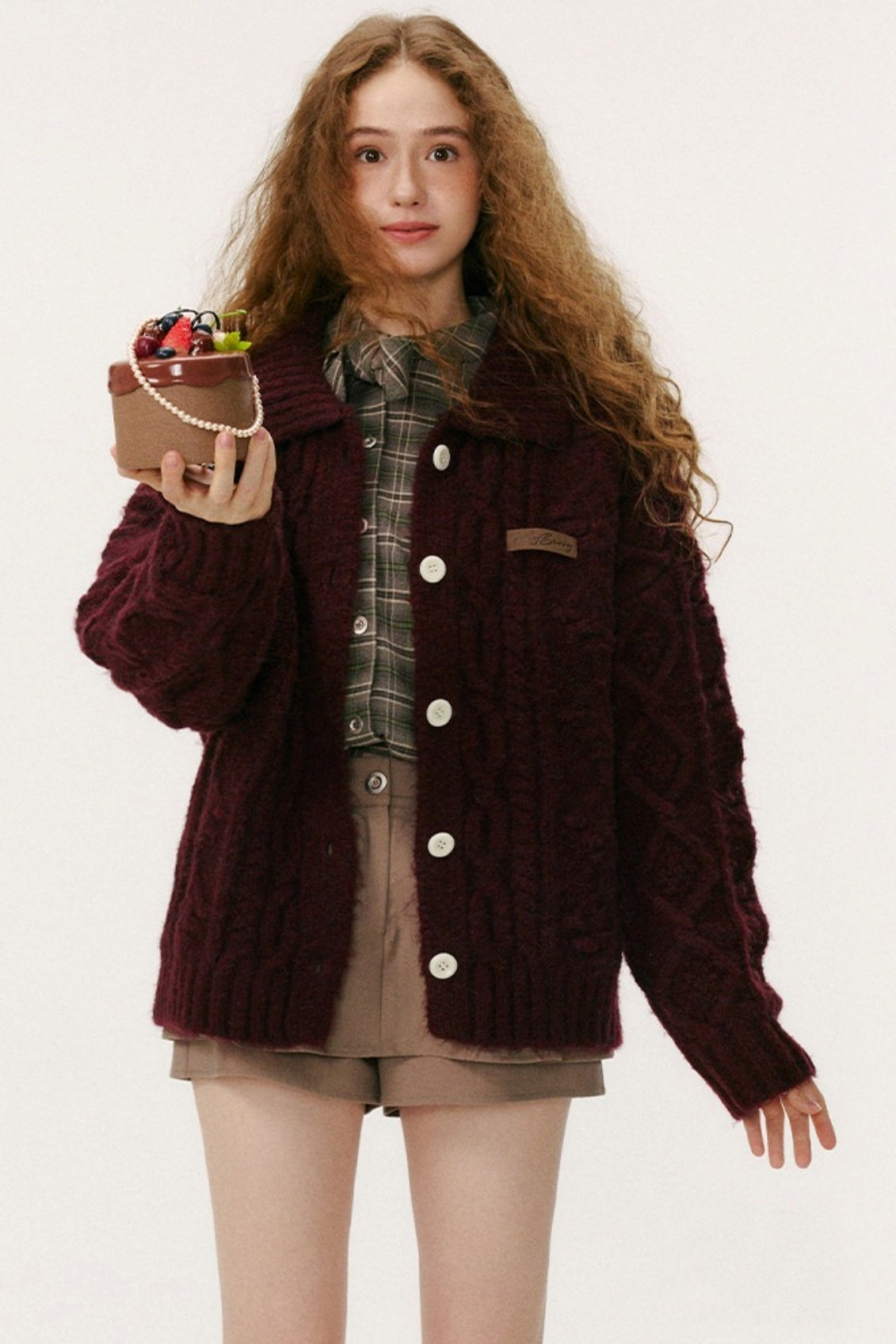 Vintage Cable Knit Sweater