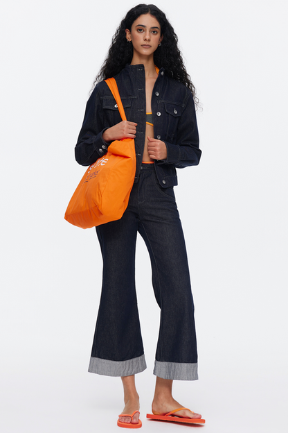 Vintage Flared Denim Pants