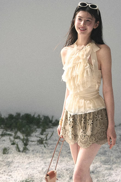 Spring Trace Lace Blouse