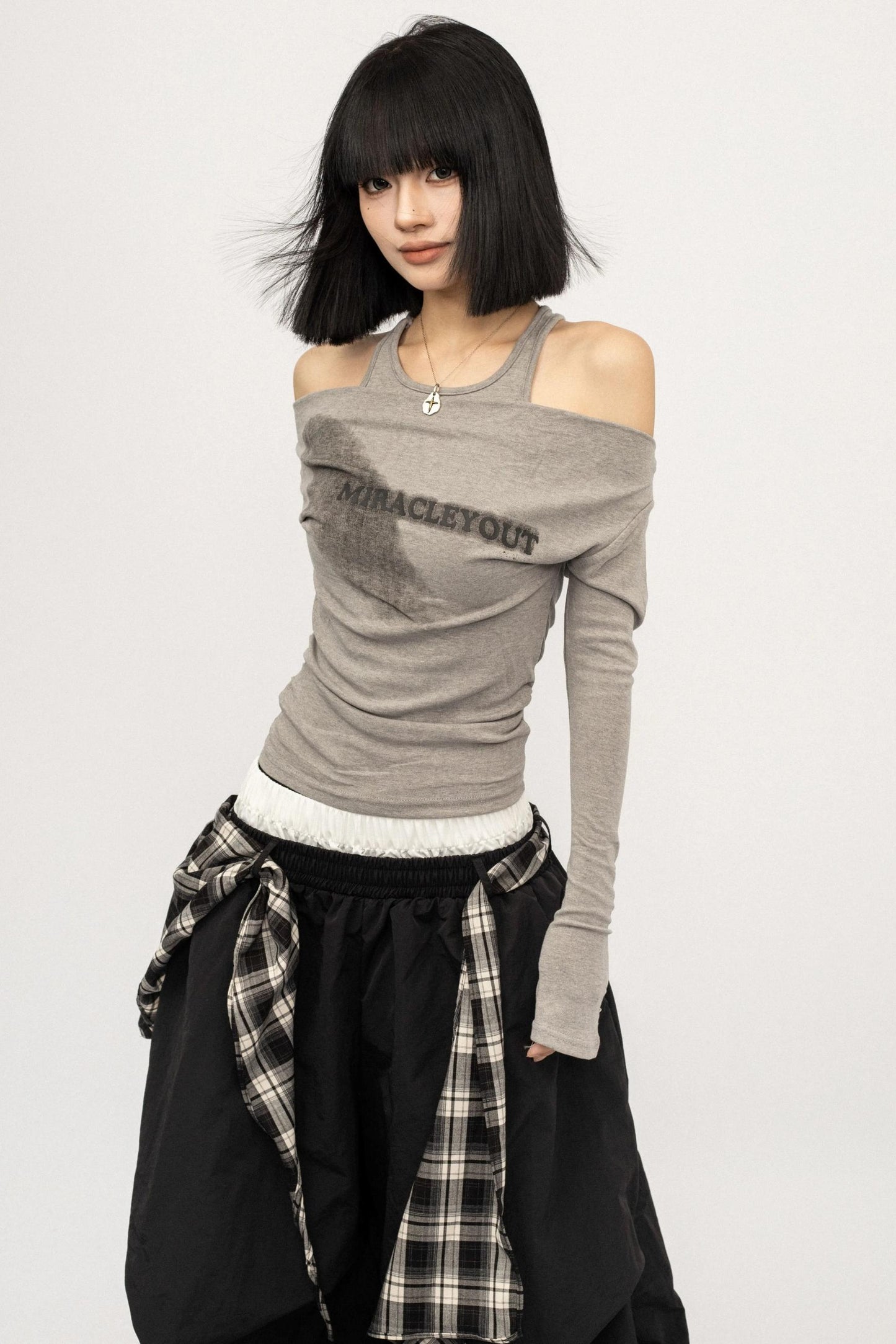 Vintage Spice Girl Black Long Sleeve T-Shirt