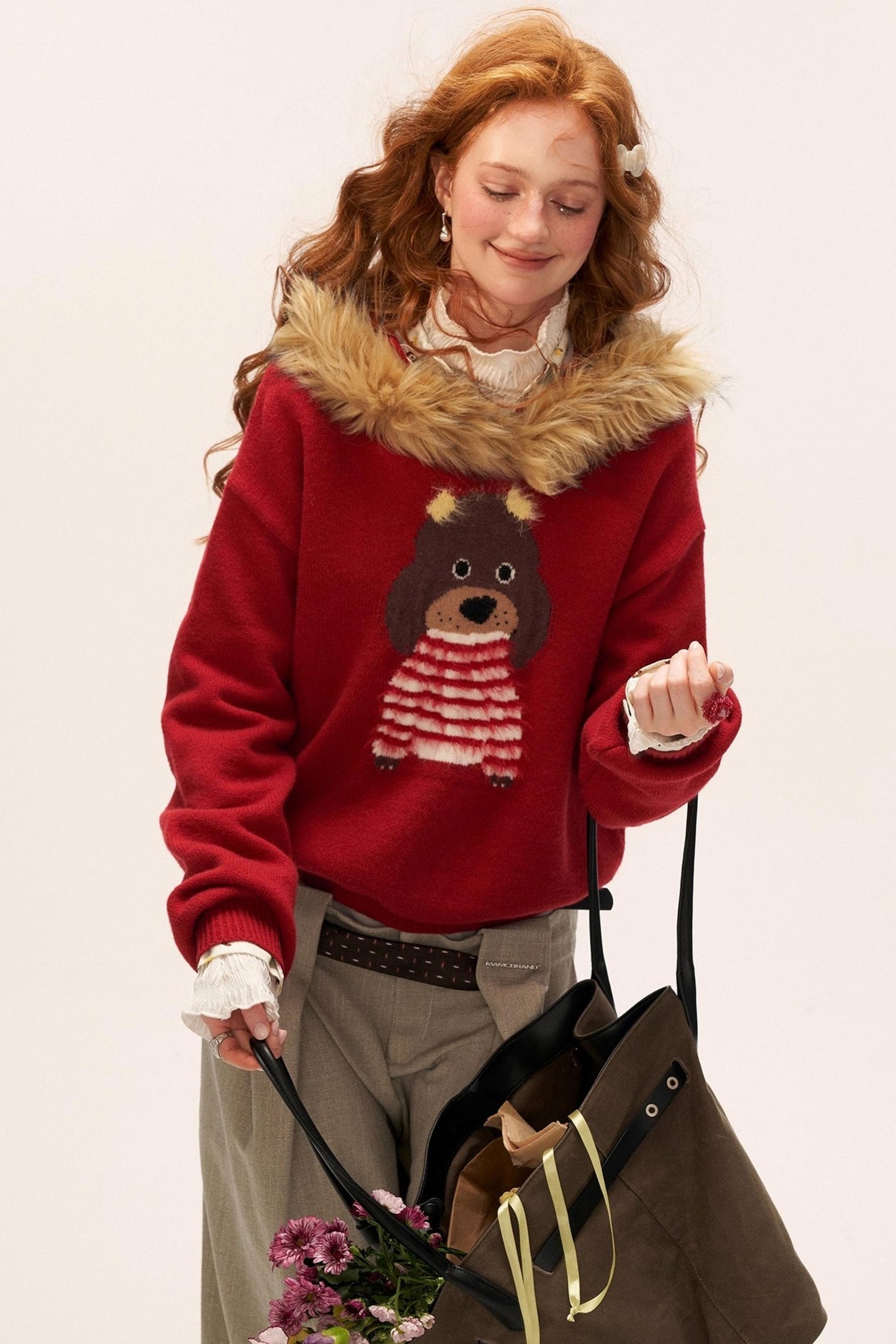 Cute Dog Hooded Sweater