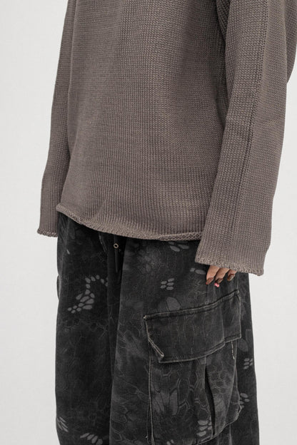 Autumn Vintage Crew Knit Top