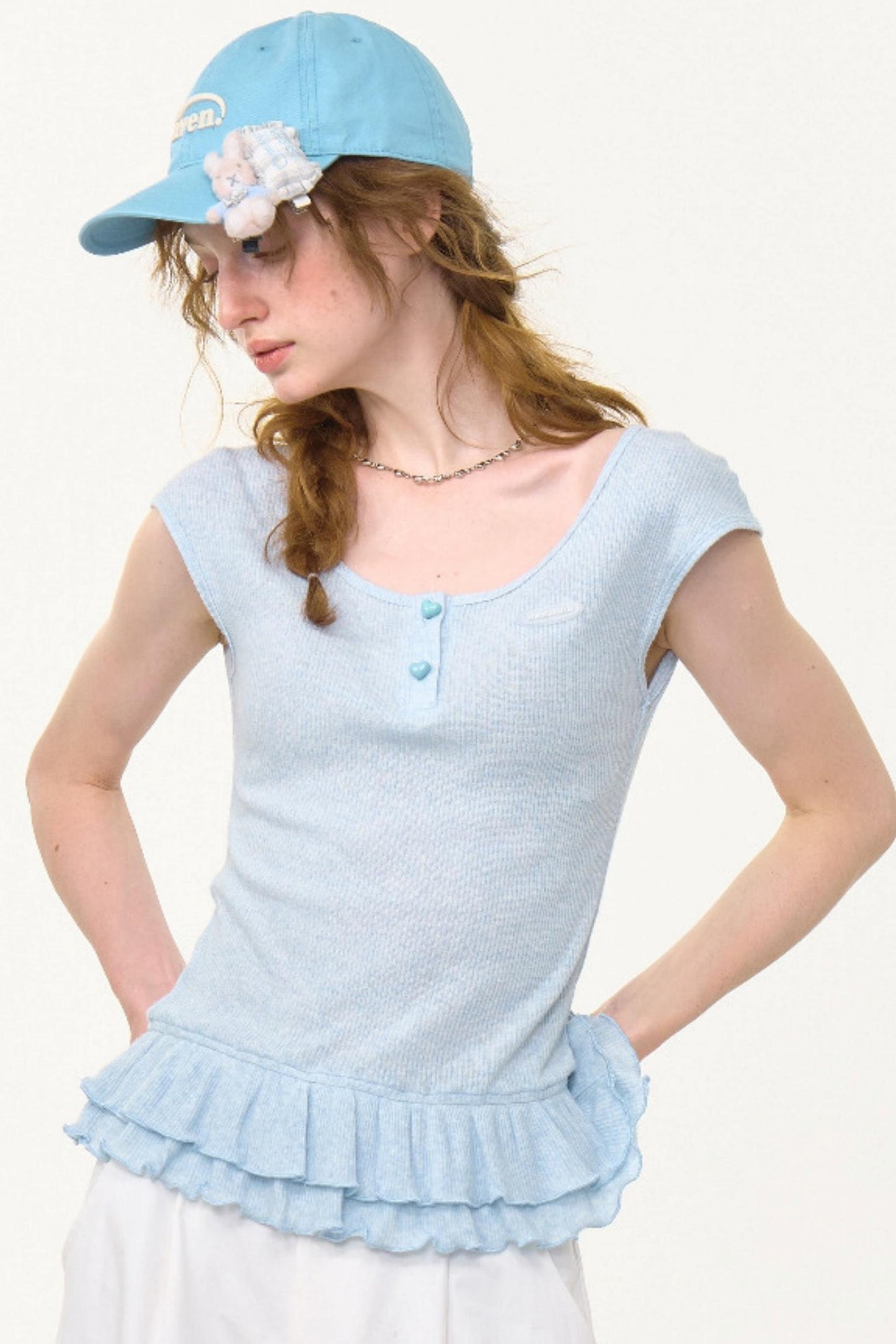 Vintage Lace Slim Fit Tee