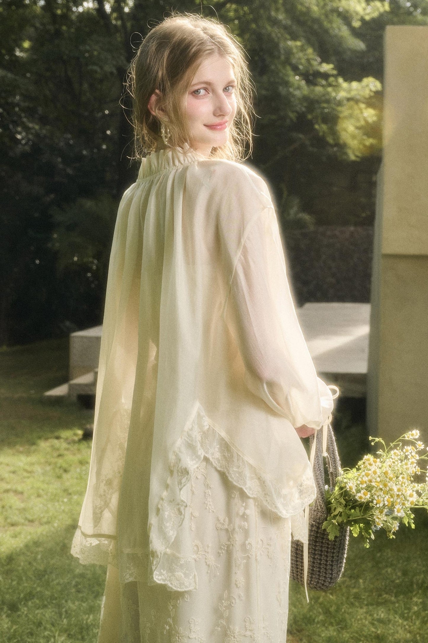 Galaxy Lace Shirt Jacket