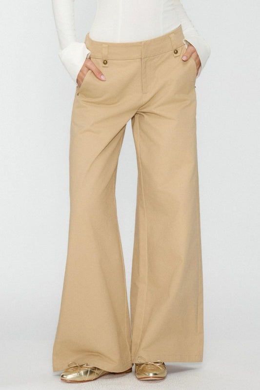 Classic Khaki Straight Pants