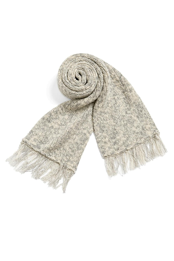 Knitted Cardigan With Scarf Set-Up