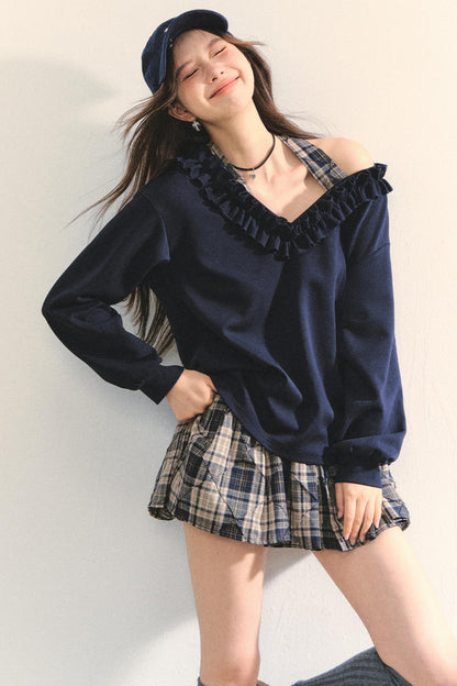 Plaid Two-Piece Set-Up