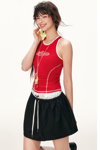 Color Clash Tank Top