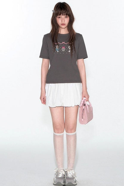 Summer Shoulder Fit Top