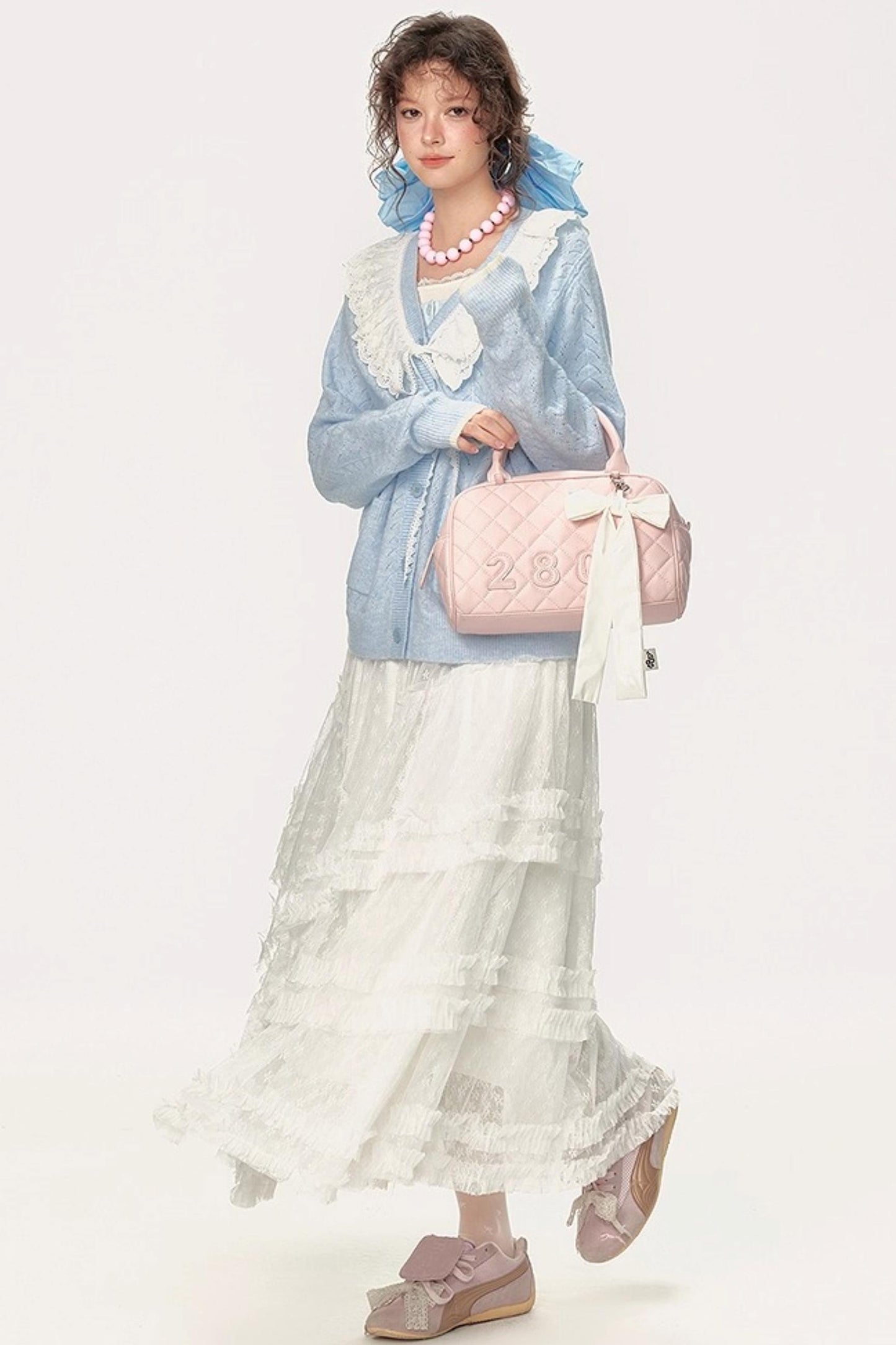 Deluxe V-Neck Knit Cardigan