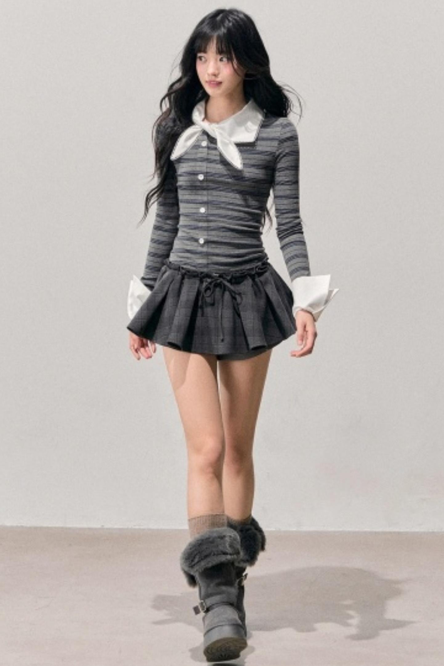 Unsent Mailbox Striped Top