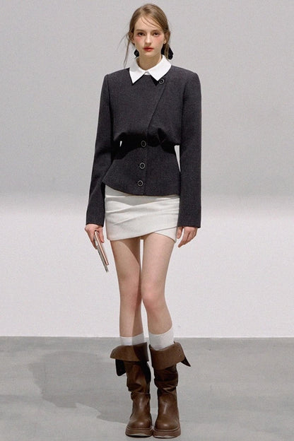 Urban Lapel Wool Jacket Set-Up