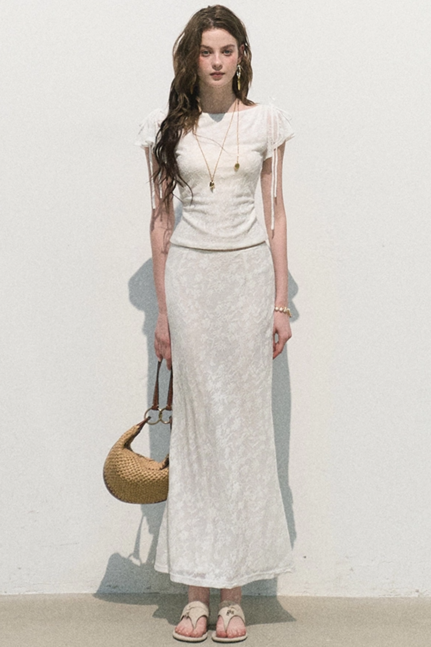 Breath of Spring Jacquard Top