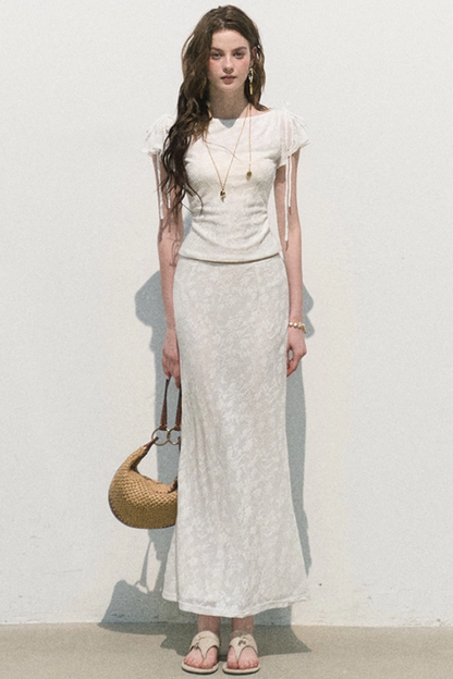 Breath of Spring Jacquard Top