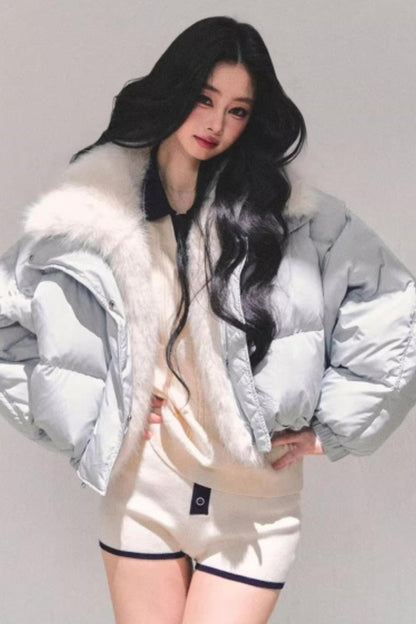 Morning Mist Knitted Suit Set-Up