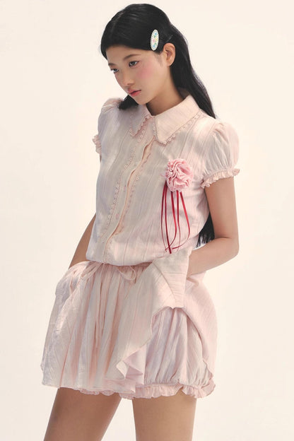 Sunset Pink Summer Dress