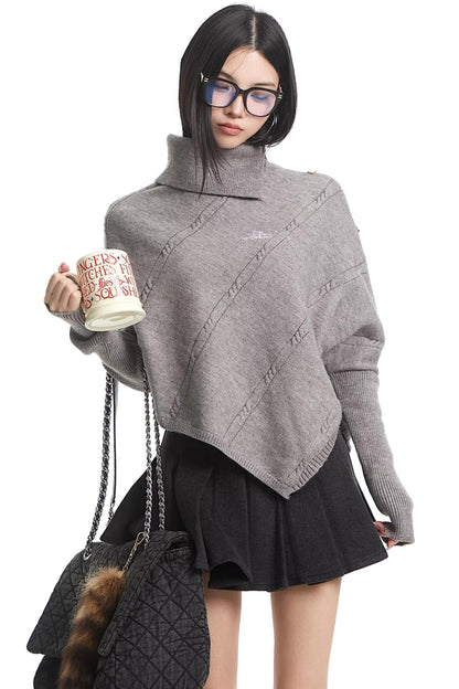 Off-White Cape Turtleneck Sweater