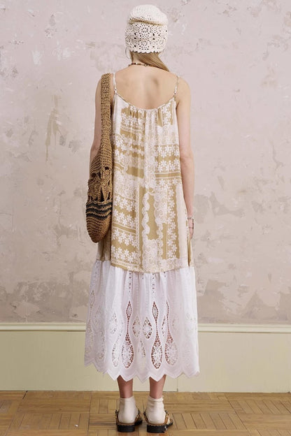 Textured Skirt Dress