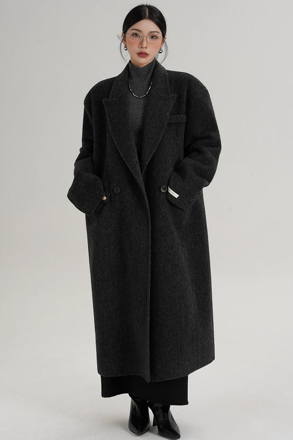 Elegant Long Wool Coat